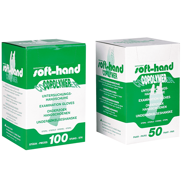 Soft - Hand Copolymer - steril - Servoprax